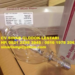 Lampu GE 1000W BT56 E40 MVR1000W/U Multi Vapor Lamp GE